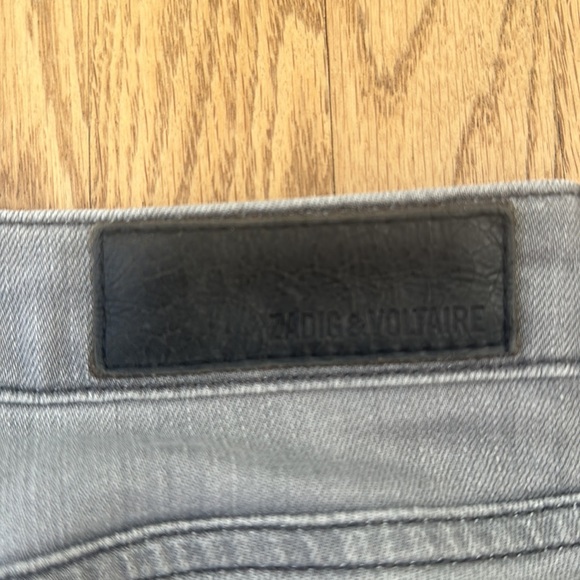 Zadig et Voltaire Gray jeans - Picture 3 of 7